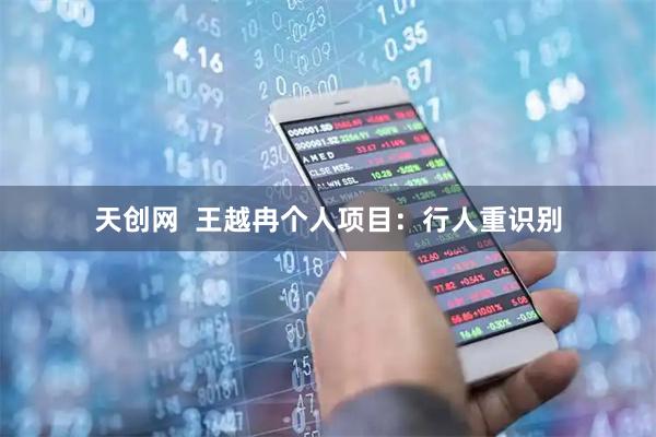 天创网  王越冉个人项目：行人重识别